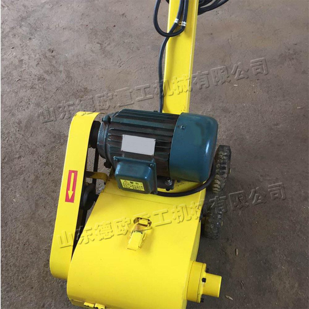 小型甲板除锈机 手推式钢板电动除锈设备 船体保养维修工具设备