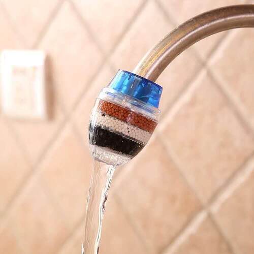 Water Faucet Filter Anti-Splash Activated Carbon 5-Layer Wat