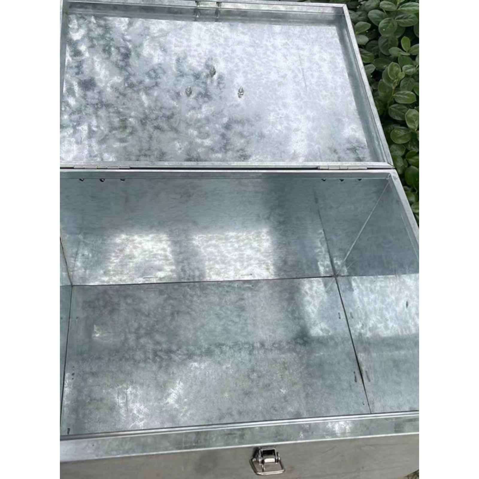 定制做大号大码白铁皮箱子五金铁皮工具不锈钢外卖箱