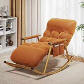 2025新款 躺椅单人小沙发懒人椅休闲摇摇椅成人可睡觉可躺阳台椅子