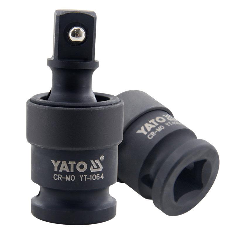 易尔拓(YATO)风炮万向节1/2大飞套筒旋转接头气动风动转向头