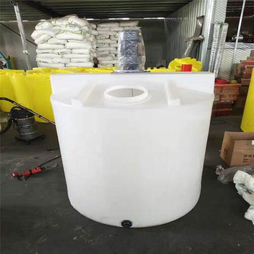 厂家直供搅拌站常用混凝塑料加药桶减水剂搅拌罐外加剂配料桶加厚