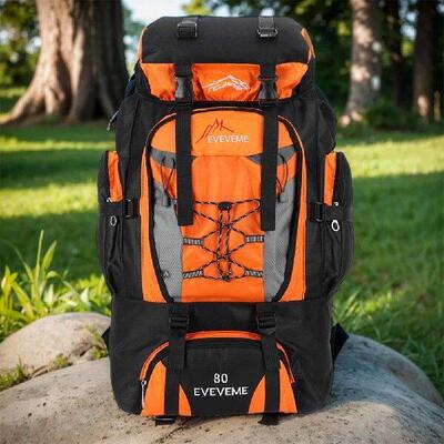 80L Climbing Backpack Large Capacity Hiking Backpack