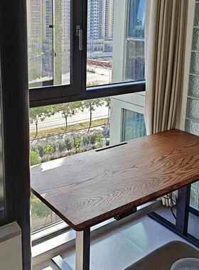 北板美红橡木板木大板茶升降书桌面板楼桌梯OYT踏步实板白橡木桌