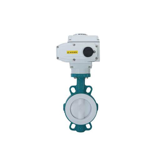 电动衬氟蝶阀D971F46-16C衬氟法兰蝶阀电动/气动/手动耐腐蚀阀门