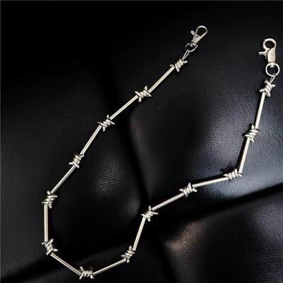 spot rock punk metal pants chain bamboo chain wallet chain