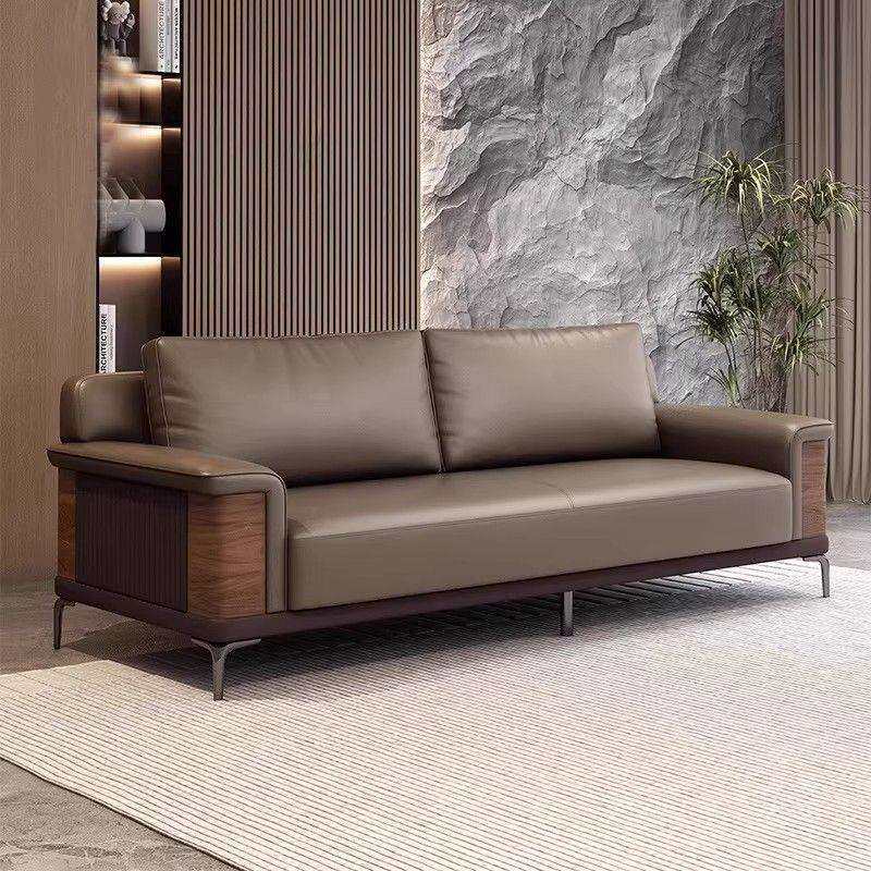 办公室沙发茶几组合套装接待室简约现代会客商务洽谈休息区三人位