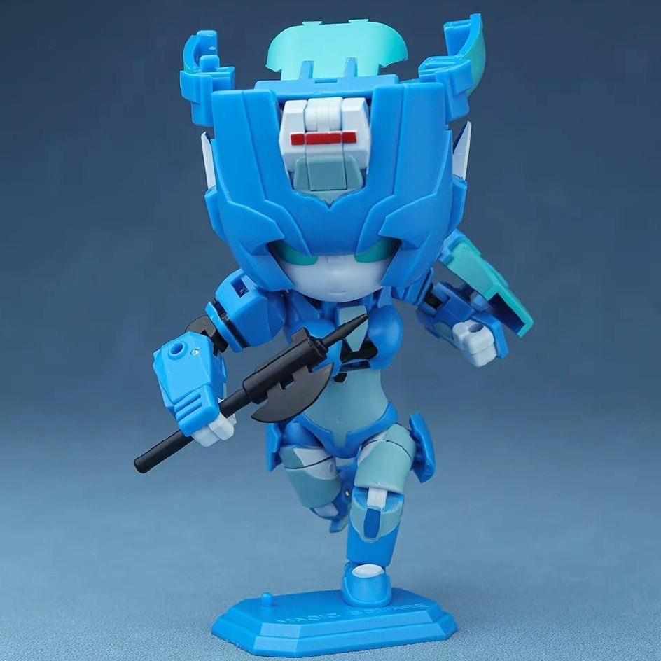 魔方MS-G03 蓝莓酱 蘑菇大头 克劳o p亚小比例变形Q版摩托车玩具