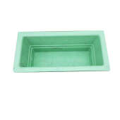 市政绿化种植玻璃钢模压花盆 种植花槽 公园高架天桥景观花箱