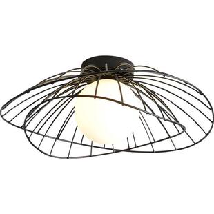 北灯欧672阳台灯关草帽吸顶现简约衣帽间灯轻奢入代户玄灯走廊过