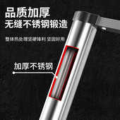 福之源不锈钢梯子家用折叠人字梯形加厚便携直梯电工伸缩梯子