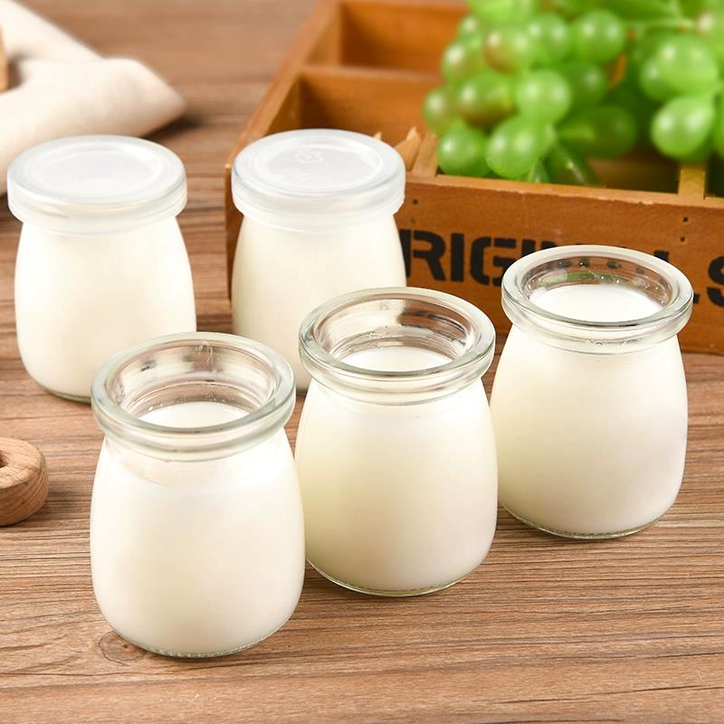 双皮奶专用杯100ml玻璃布丁瓶蜂蜜酸奶瓶小果冻杯子慕斯烘焙牛奶