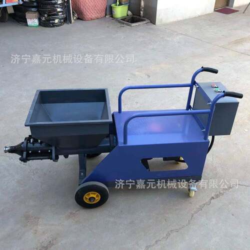 小型电动门缝灌浆机门框门窗堵漏灌浆机卧式路面水泥砂浆灌缝机