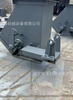 三通分料器 气动扇形卸料阀电动液压推杆四通分料下料器Y型换手动