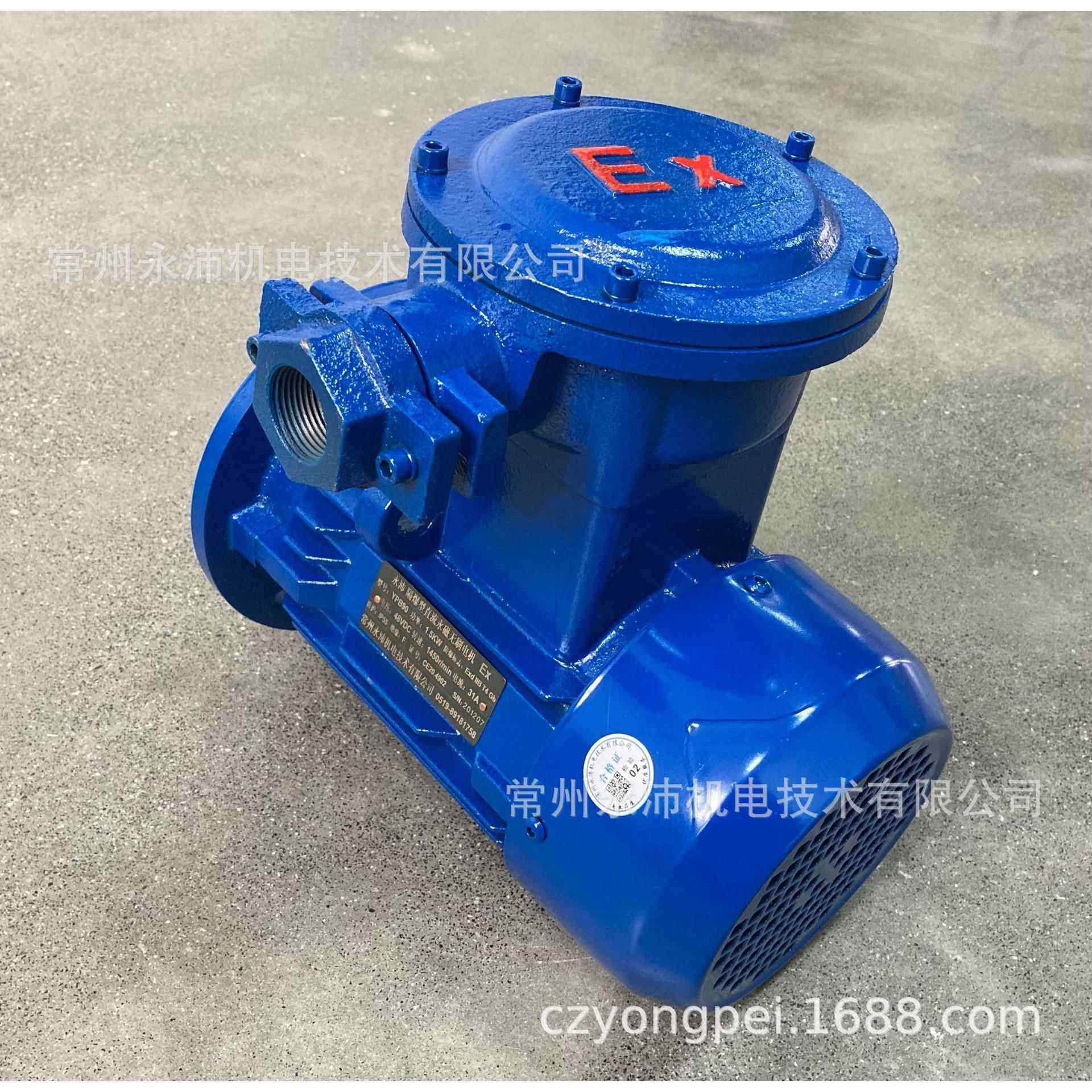 YPB90 防爆流电机直 直永流爆24V4防8V4160V防爆磁无刷电机