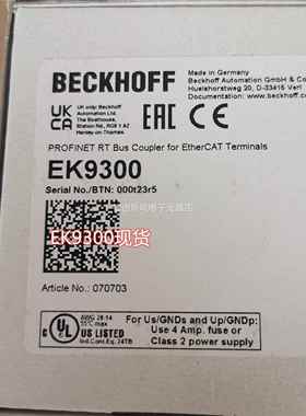 BECK0HOFF E93K0,EK9000倍福总线耦合器现货议价