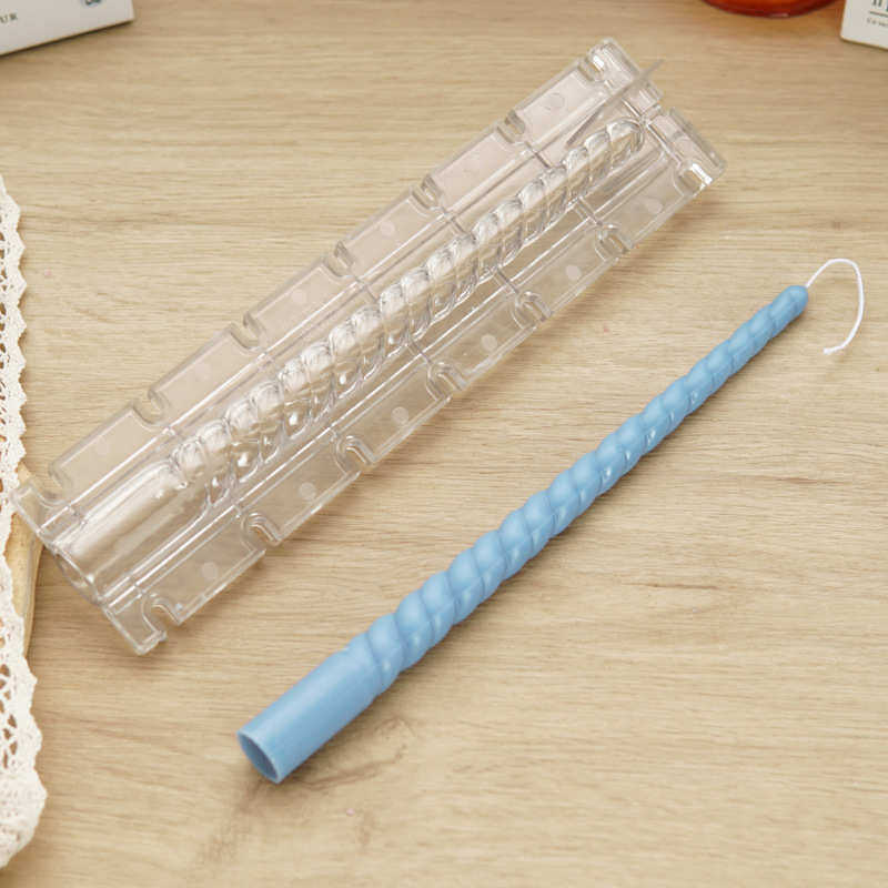 雄威螺旋麻花蜡烛模diy手工杆蜡 蜡烛模具具两瓣模蜡烛模具,厨房/烹饪用具,烘焙模具,淘宝优惠券,粉丝福利购,淘宝优惠卷