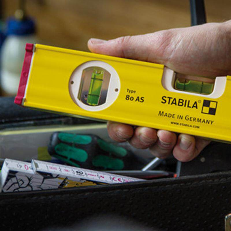 西德宝STABILA 80AS系列德国原装进口水平尺带加强筋盖端防滑抗摔