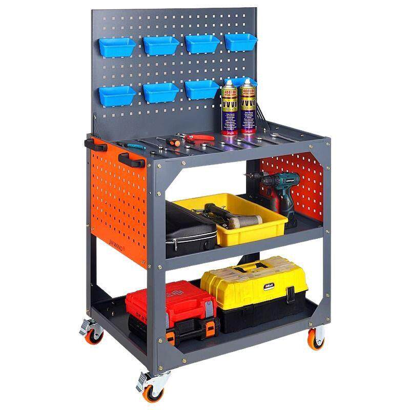 重型工具车汽修抽屉式多功能工具柜箱车间三层加厚物料周转小推车