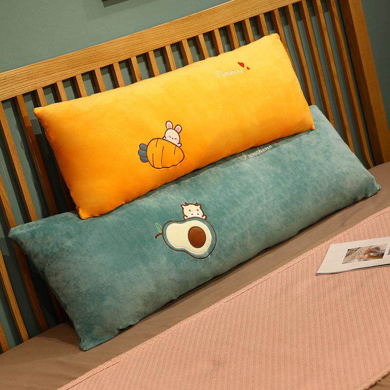 卡通卧室床上双人长方形枕头靠枕女生睡觉夹腿宿舍单人抱枕靠背垫