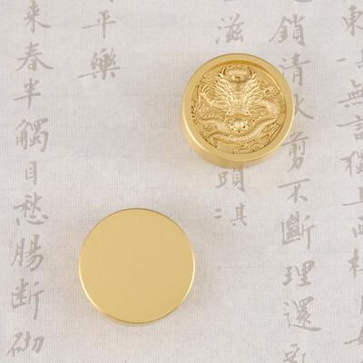 铜镇黄尺镇纸乐轩铜匠文房四宝用 品书法字画压纸纸全黄铜压宣实