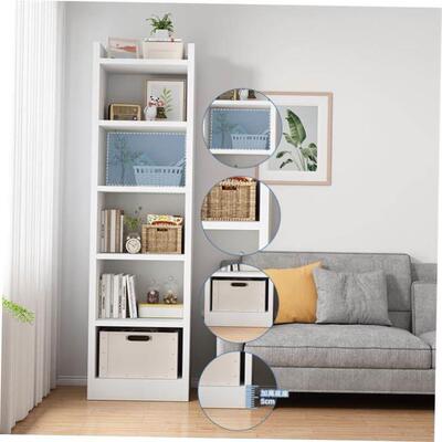 Bookshelf bedroom simple bookcase living room bookrack 书架