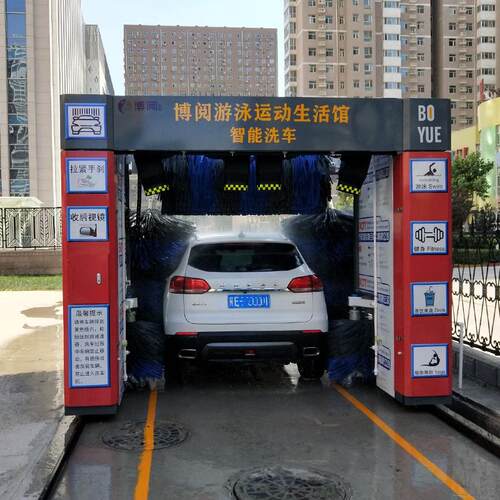 电脑智能商用 360度冲洗无人值守商用跨境龙门式全自动洗车机设备