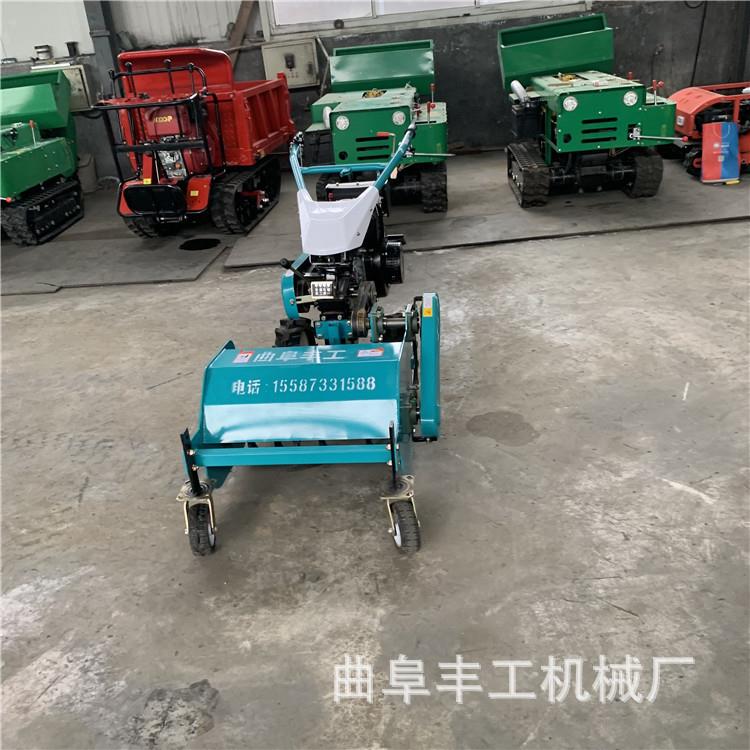 灵活手推式果园割草机 双离合微型锄草机 牧草秸秆割草粉碎机