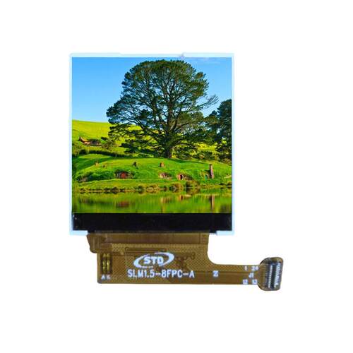 1.54寸MCU接口240*240方形tft液晶屏贴合电容触摸lcd显示屏总成