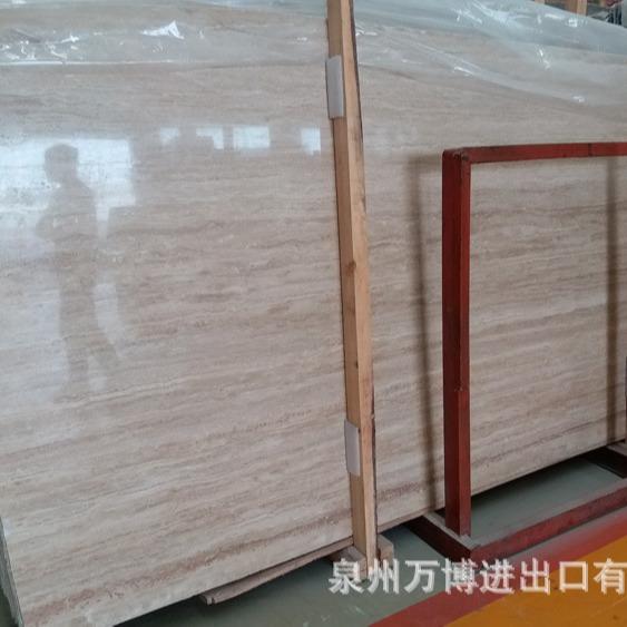 天然大理石土耳其米白洞石墙面石材窗台台面板干挂大理石米黄洞石