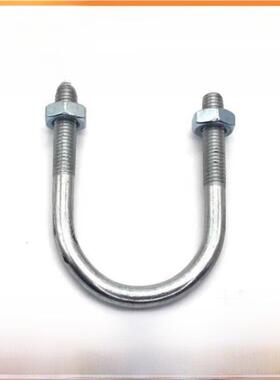 镀锌国标u型螺栓u型线u型卡箍螺丝u型管卡箍水管卡箍M6M8M10M12M2
