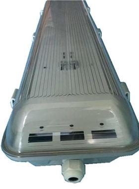 T8三管三防灯PC LED18W三排日光三防灯 3X18WLED三防灯