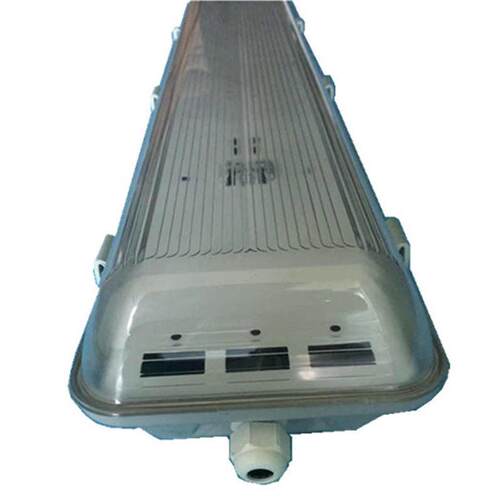 t8 灯三3x18wled三排三防灯三防led18w管防灯 pc日光三