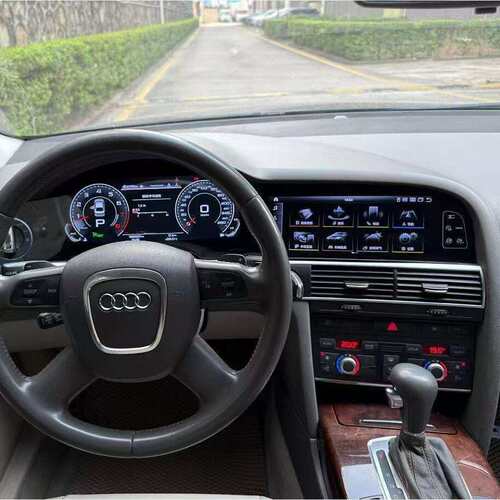 23.1寸双联屏适用于AudiA62005-2012款安卓导航一体机液晶仪表