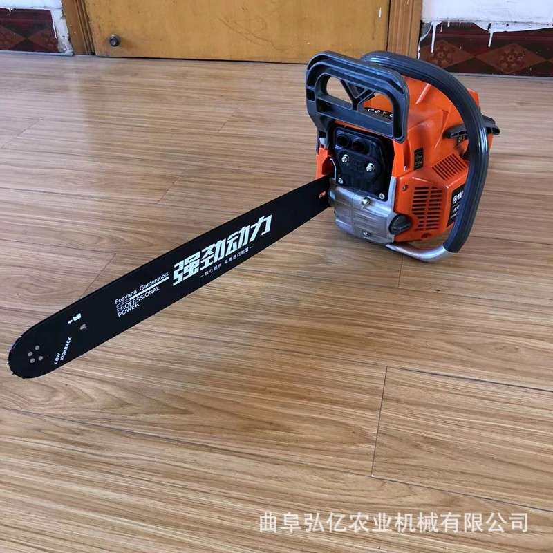 厂家直销家用大功率油锯伐木锯汽油电锯砍树机园林树木修剪链条锯