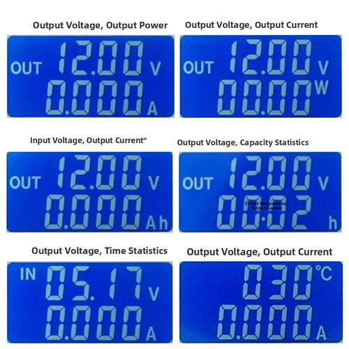 DP3D 数控USB可调稳压电源模块恒压恒流移动升压线风扇调速器15W
