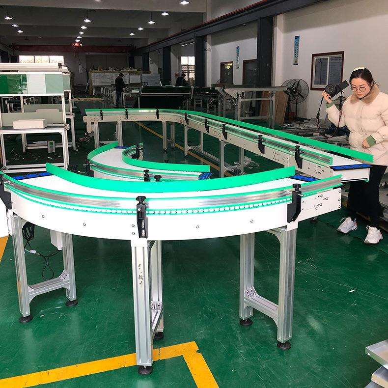 厂家供应网带输送机食品流水 线传送机非标定 做小型网带链输送机