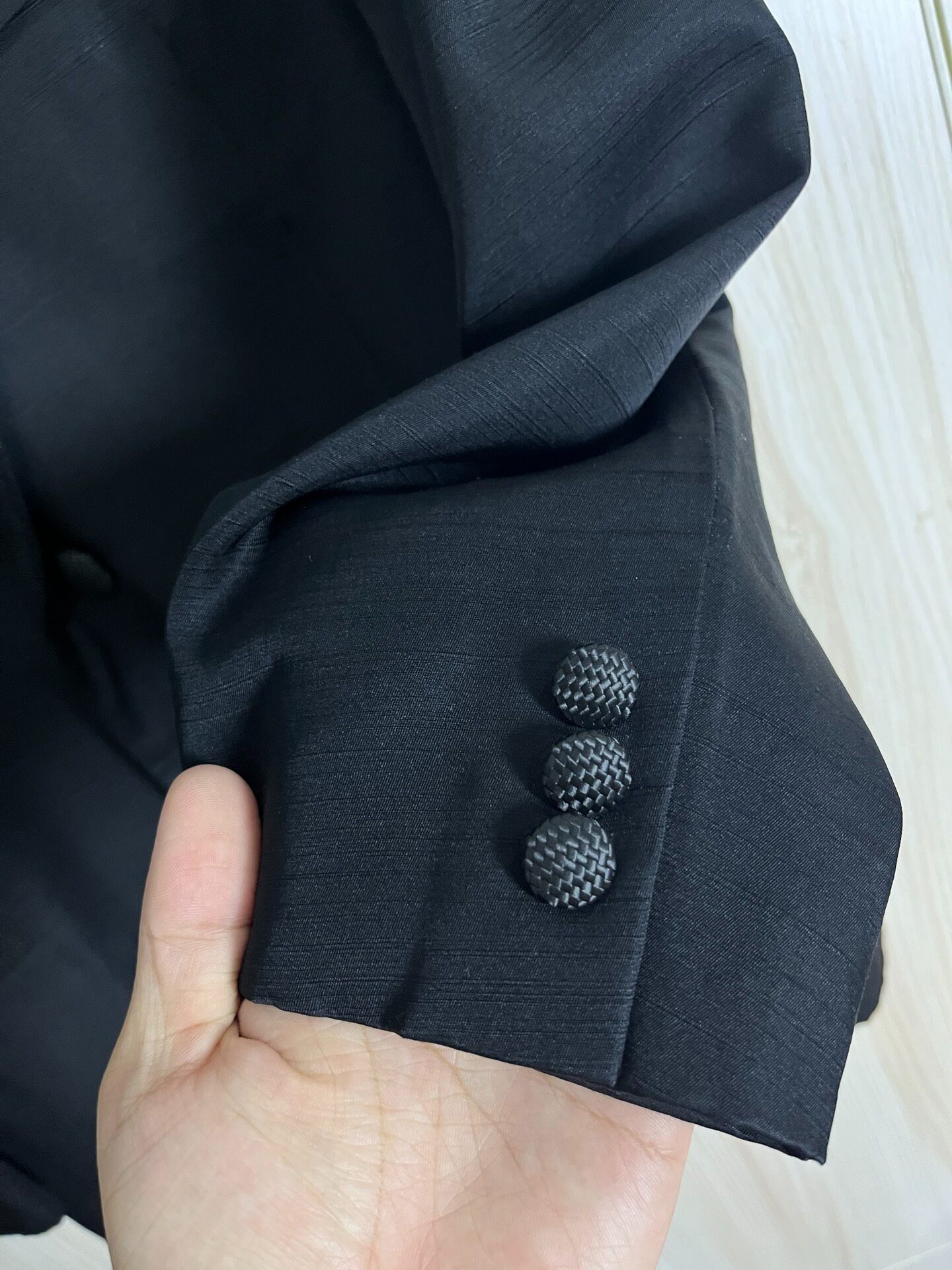 Yohji Yamamoto 03ss Rayon Monk Jacket — back