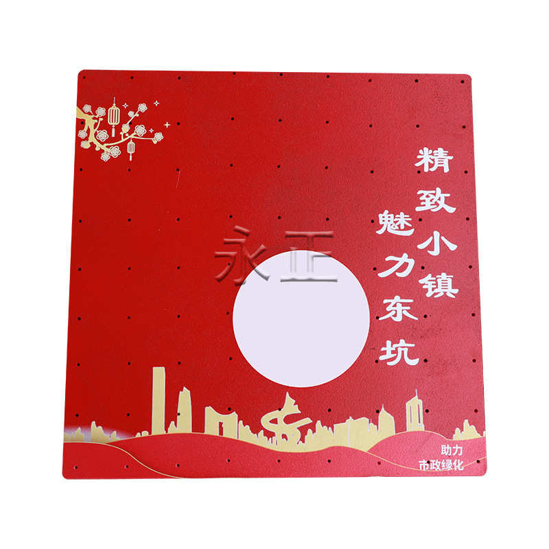树篦子橡胶护树板市政工程雨水箅子方形树坑排水防腐耐晒树池篦子图片