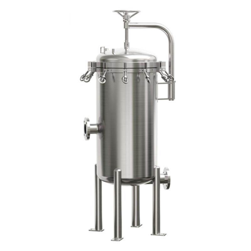 卫生级不锈钢多袋式过滤器 牛奶乳品厂过滤器 滤网过滤机