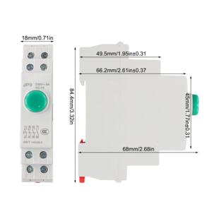 AC/DC 24V Button DIN Rail Button Distribution Boxes Compact