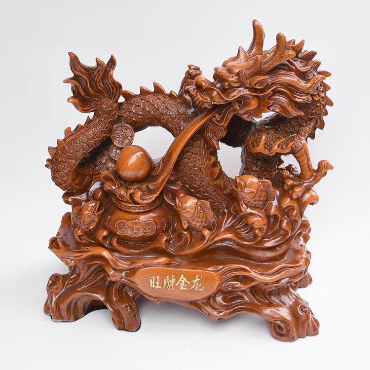 树脂工艺品摆件地摊套圈仿玉白菜仿木纹关公貔貅庙会仿玉摆件奖品