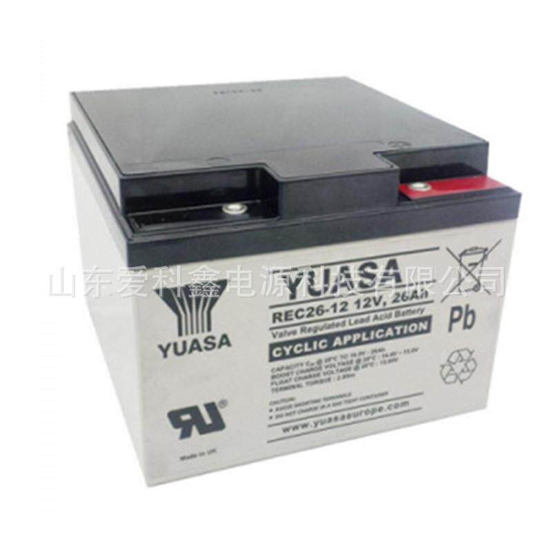 YUASA 汤浅蓄电池 REC26-12 12V26AH UPS电源直流屏铅酸电瓶