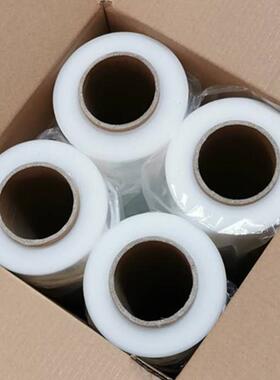 宽50cm缠绕膜打包膜pe薄膜物流包装膜拉伸膜大卷商用工业用保鲜膜