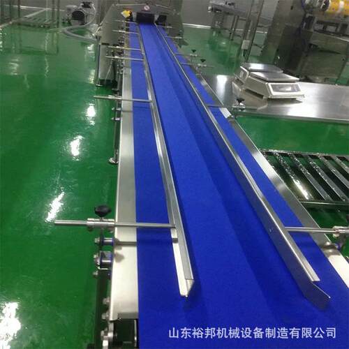 pu上料输送机皮带刮板式零件果蔬输送设备宽度产量可选择