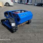 现货智遥控履能带割草机厂家直供冲四FKE无线程操作农场割草机