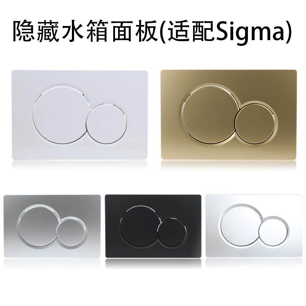 隐藏式水箱面板壁挂式蹲便器入墙式安装马桶冲水按钮开关按键配件