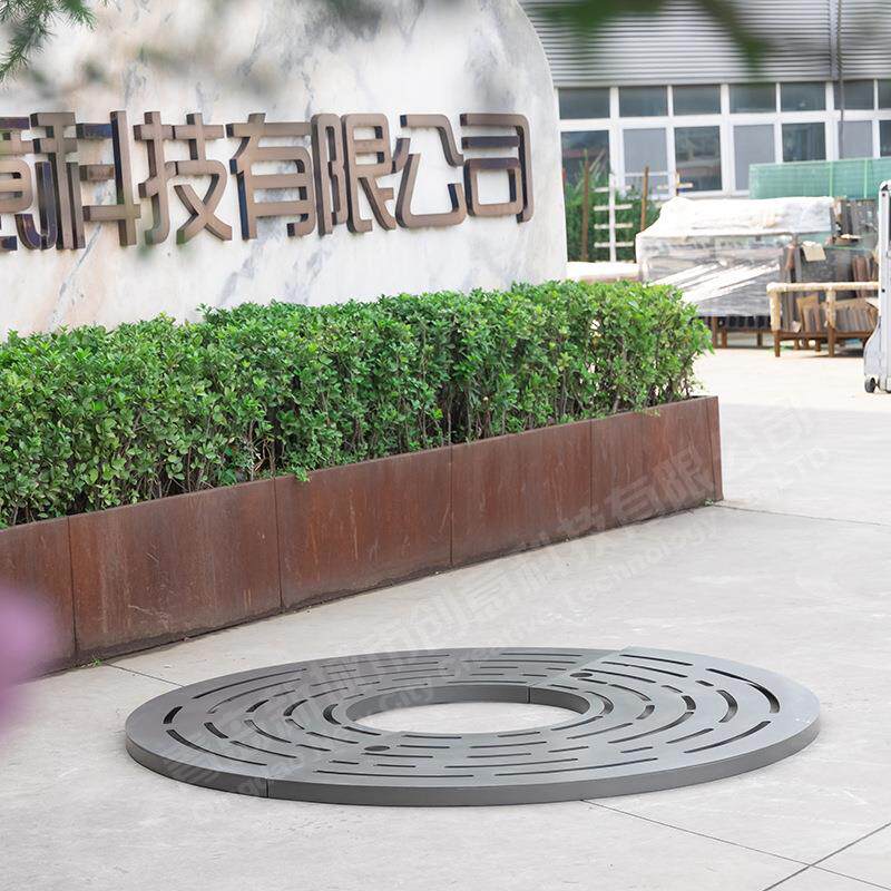 树篦子树池盖板护树板市政园林护树板道路镀锌板树篦子树围子