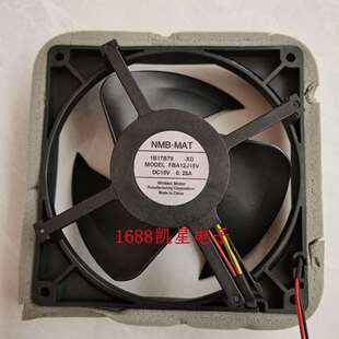 适用夏普冰箱散热风扇风机电机 MOOEL FBA12J15V DC15V 0.28A