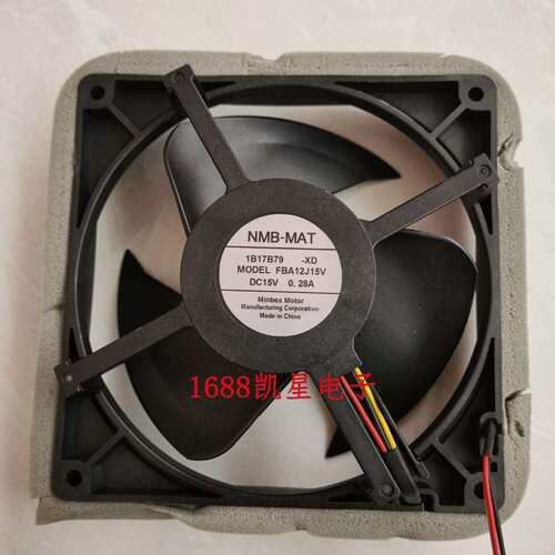 适用夏普冰箱散热风扇风机电机 MOOEL FBA12J15V DC15V 0.28A